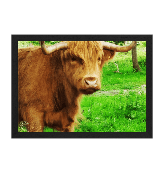 Black Frame Framed art print Front