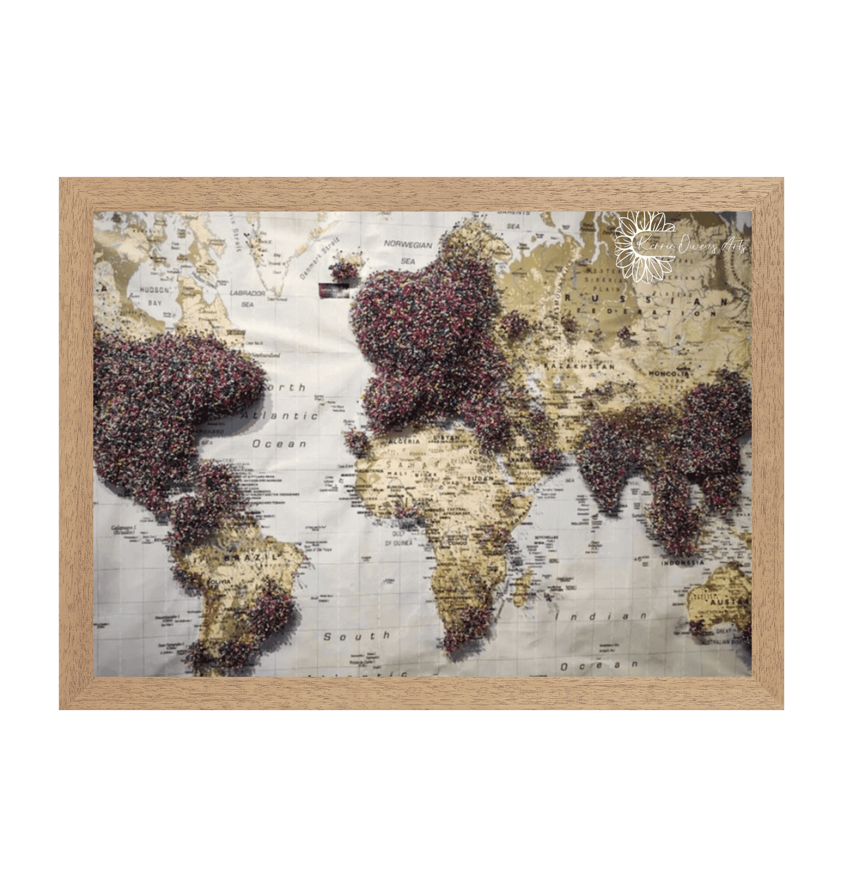 Natural Frame Framed art print Front