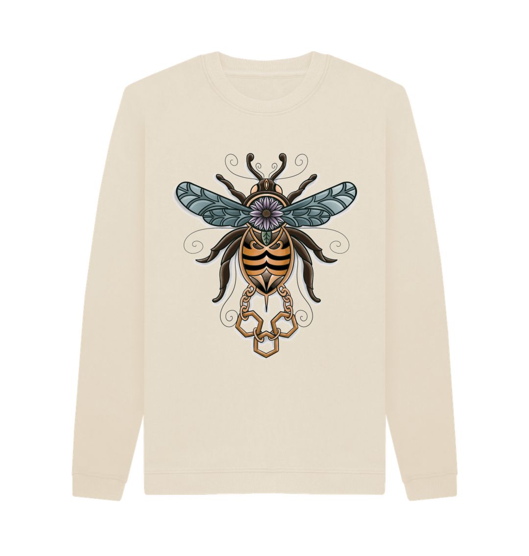 Oat Unisex gilded bumblebee sweatshirt.