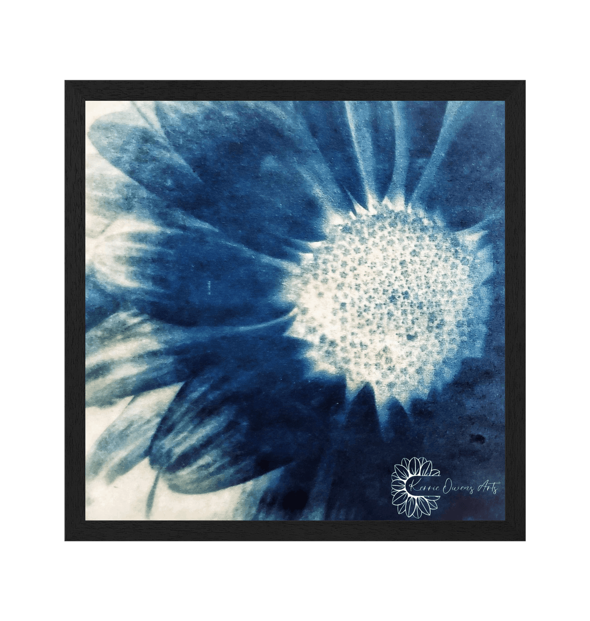 Black Frame Framed art print Front