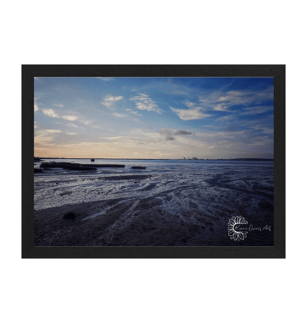 Black Frame Framed art print Front