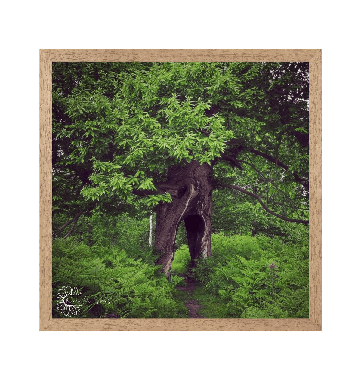 Natural Frame Framed art print Front