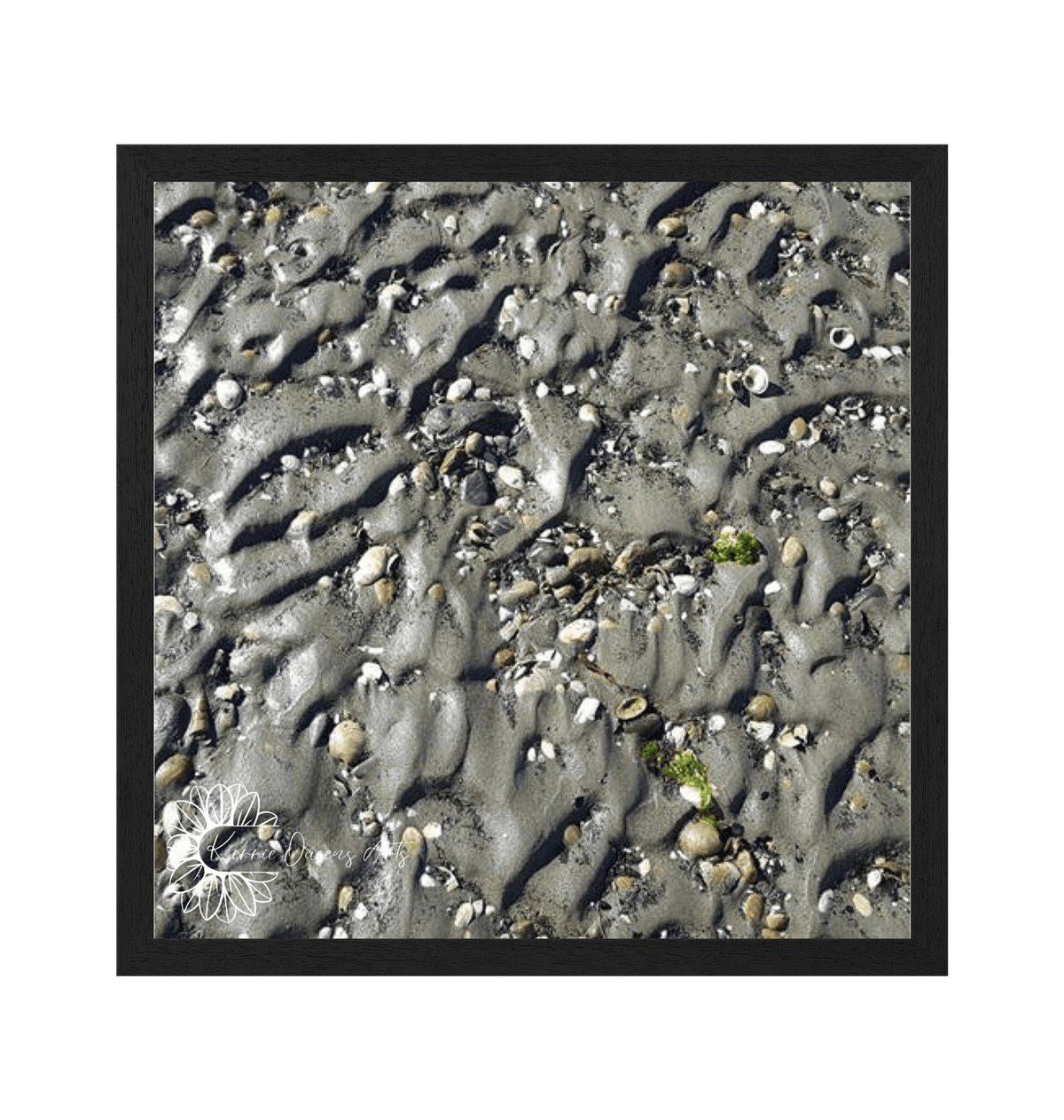 Black Frame Framed art print Front
