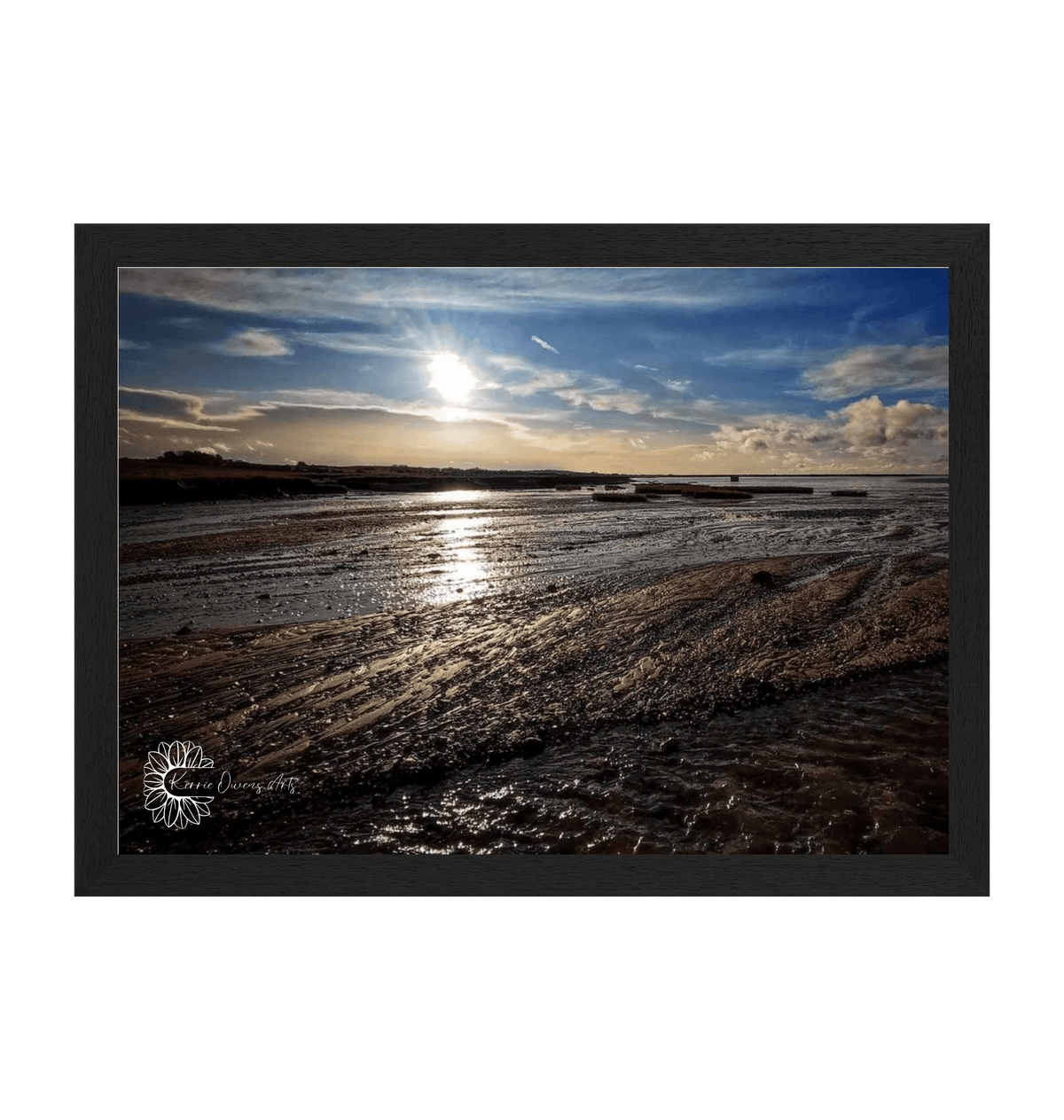 Black Frame Framed art print Front