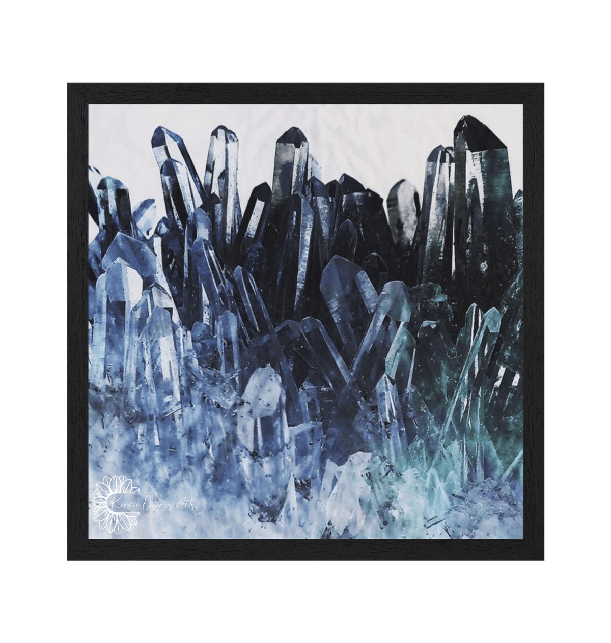 Black Frame Framed art print Front