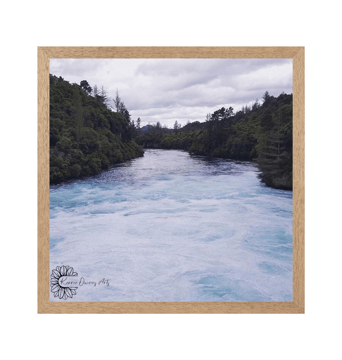 Natural Frame Framed art print Front