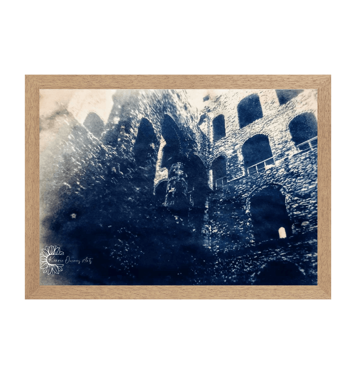 Natural Frame Framed art print Front