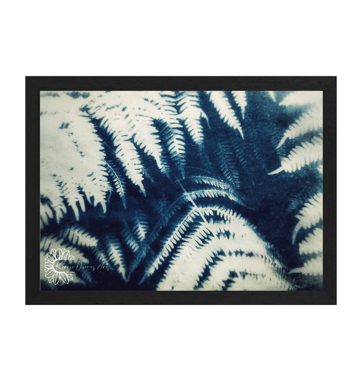 Black Frame Framed art print Front