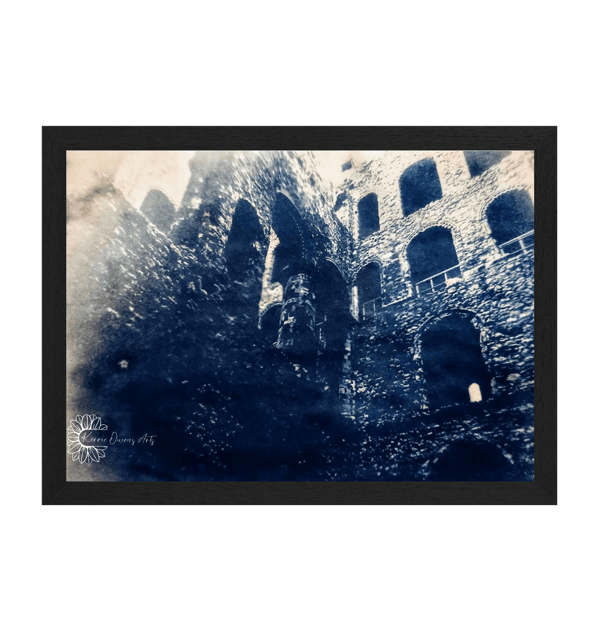 Black Frame Framed art print Front