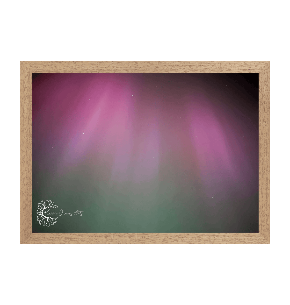 Natural Frame Framed art print Front
