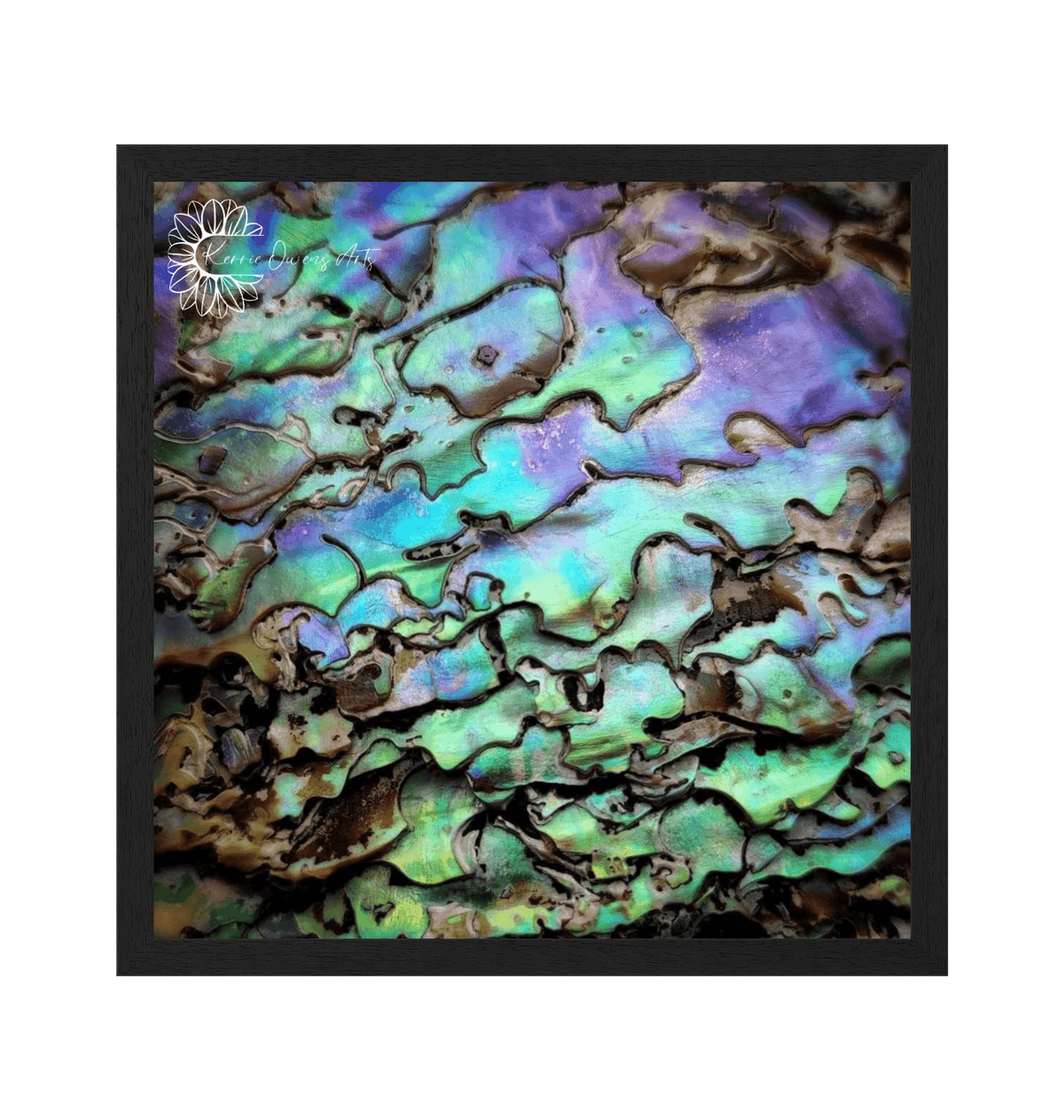 Black Frame Framed art print Front