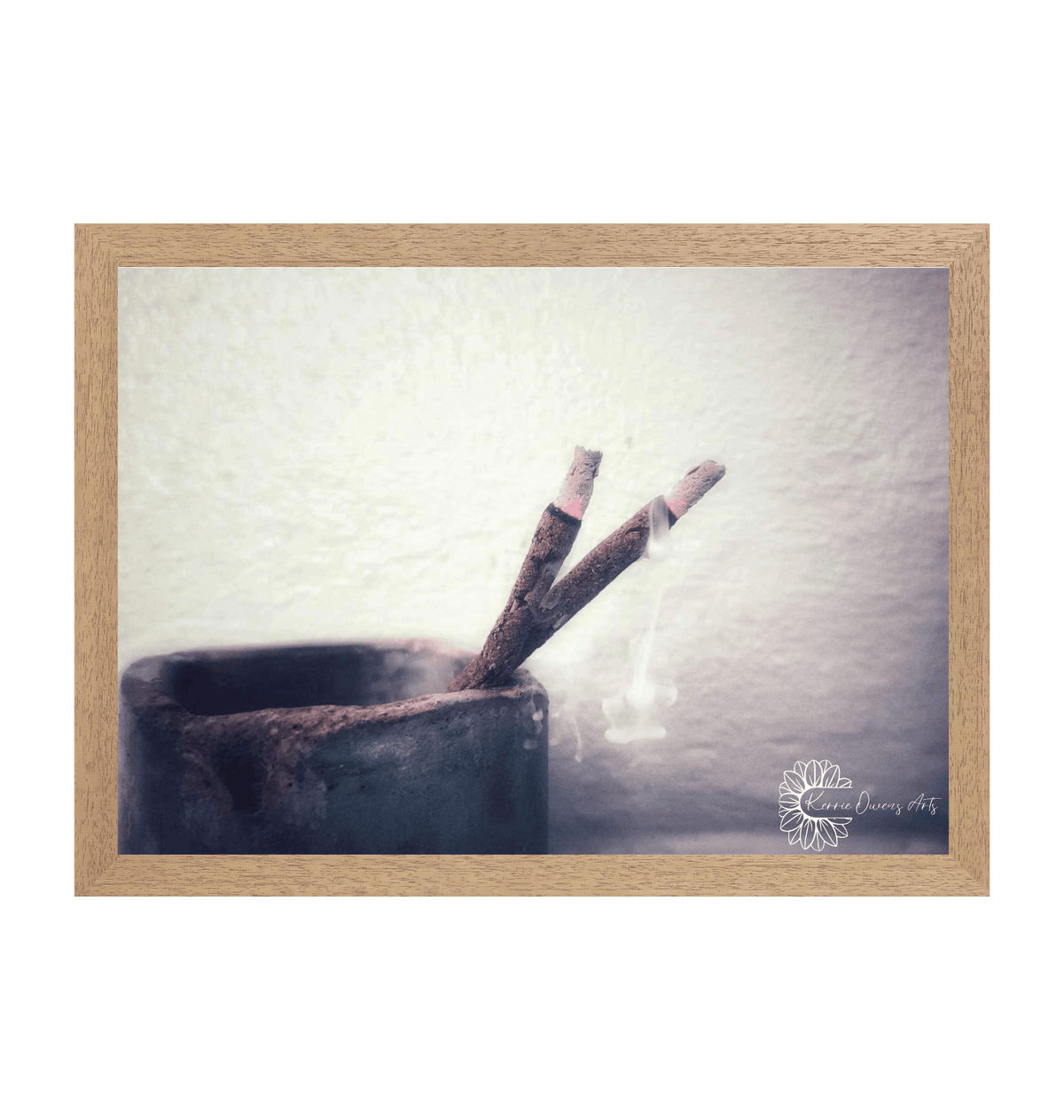 Natural Frame Framed art print Front