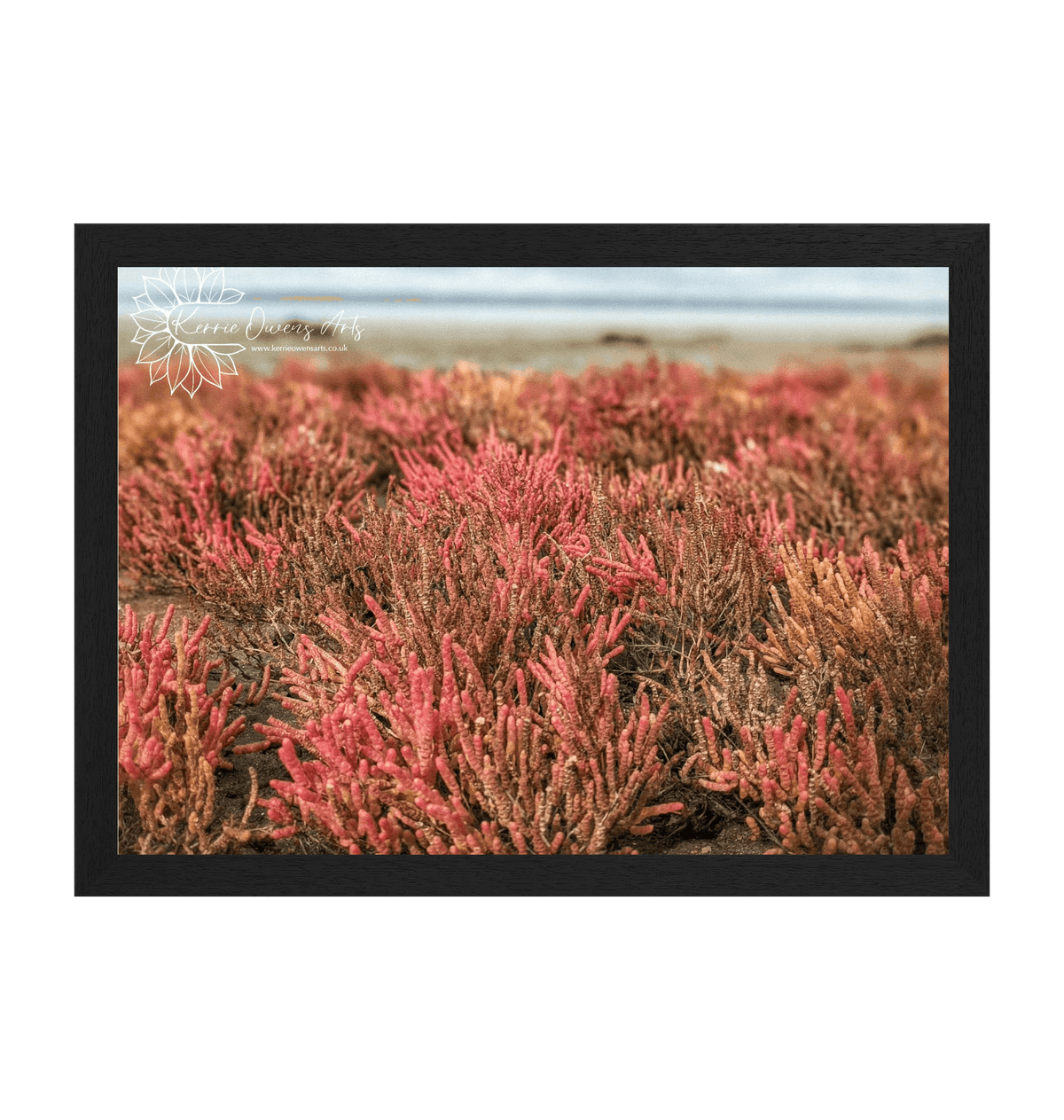Black Frame Framed art print Front