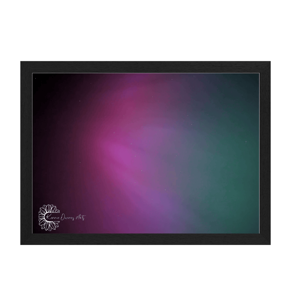 Black Frame Framed art print Front