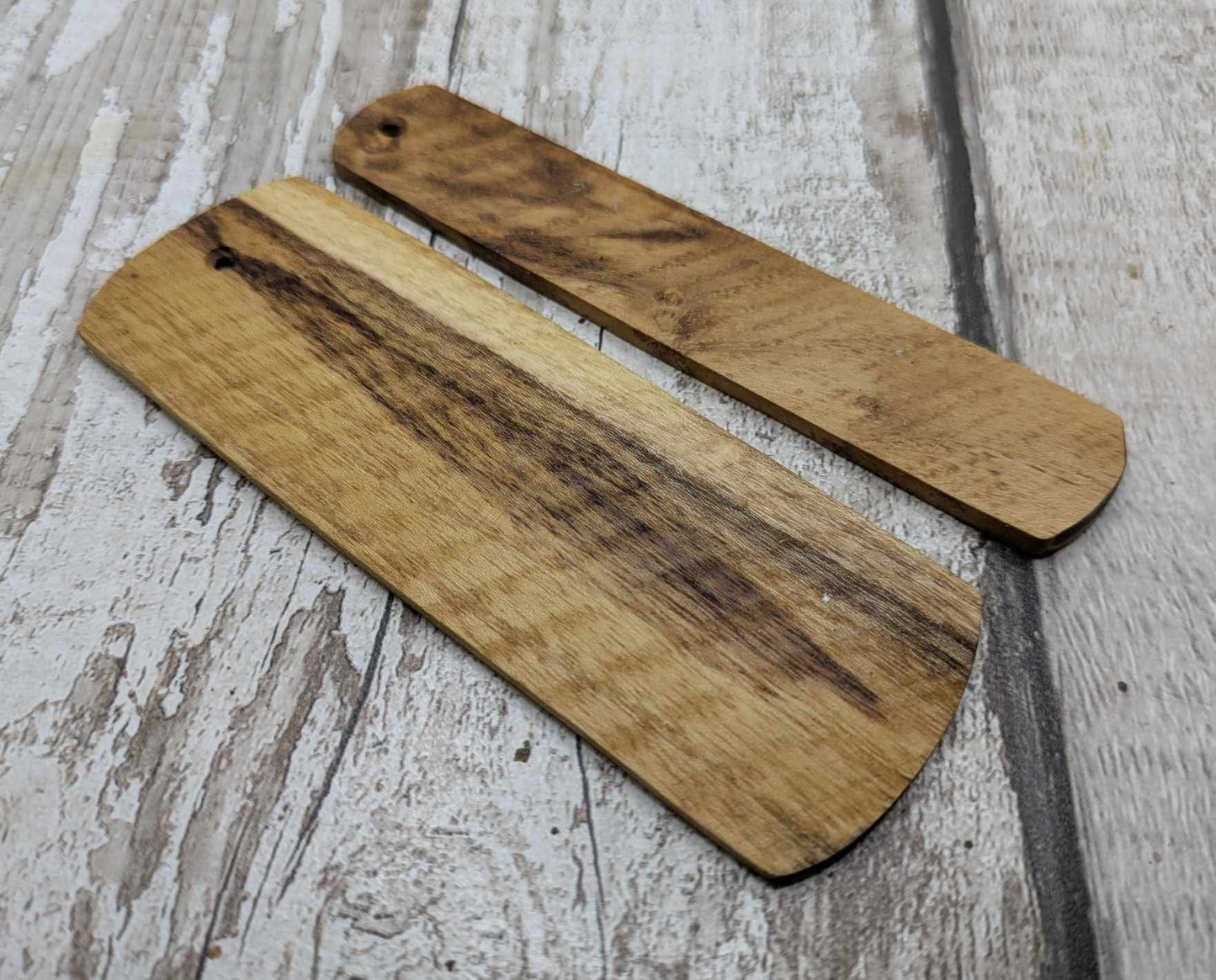 Laburnum wood bookmark.