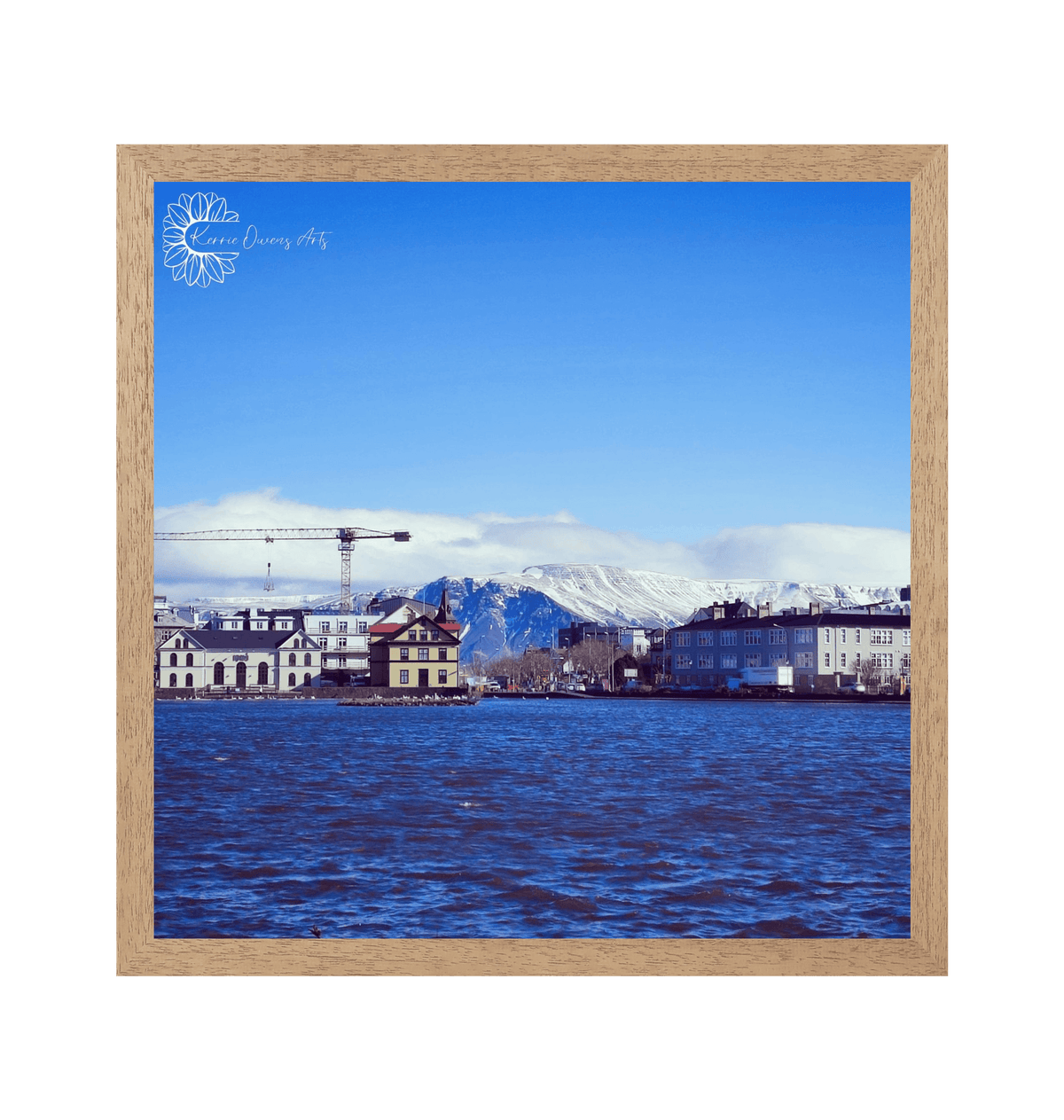 Natural Frame Framed art print Front
