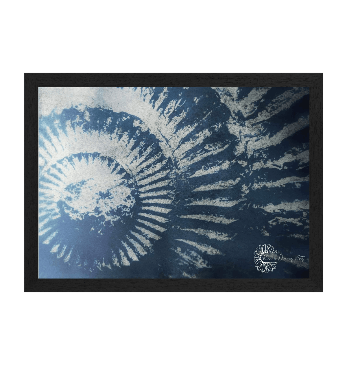 Black Frame Framed art print Front