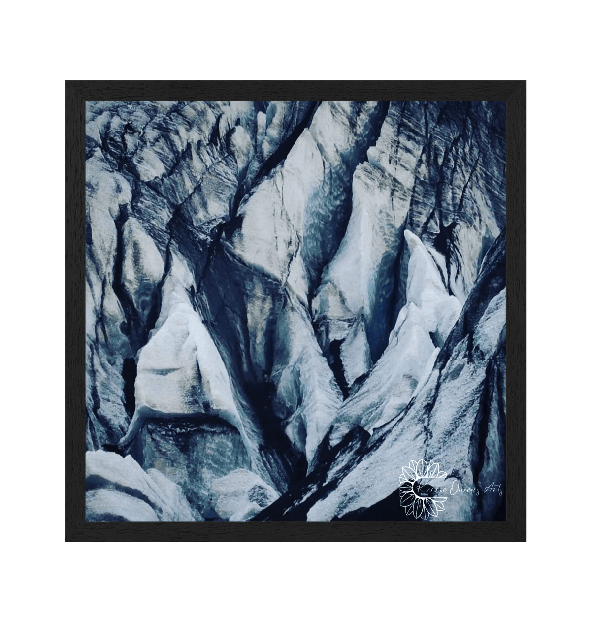 Black Frame Framed art print Front