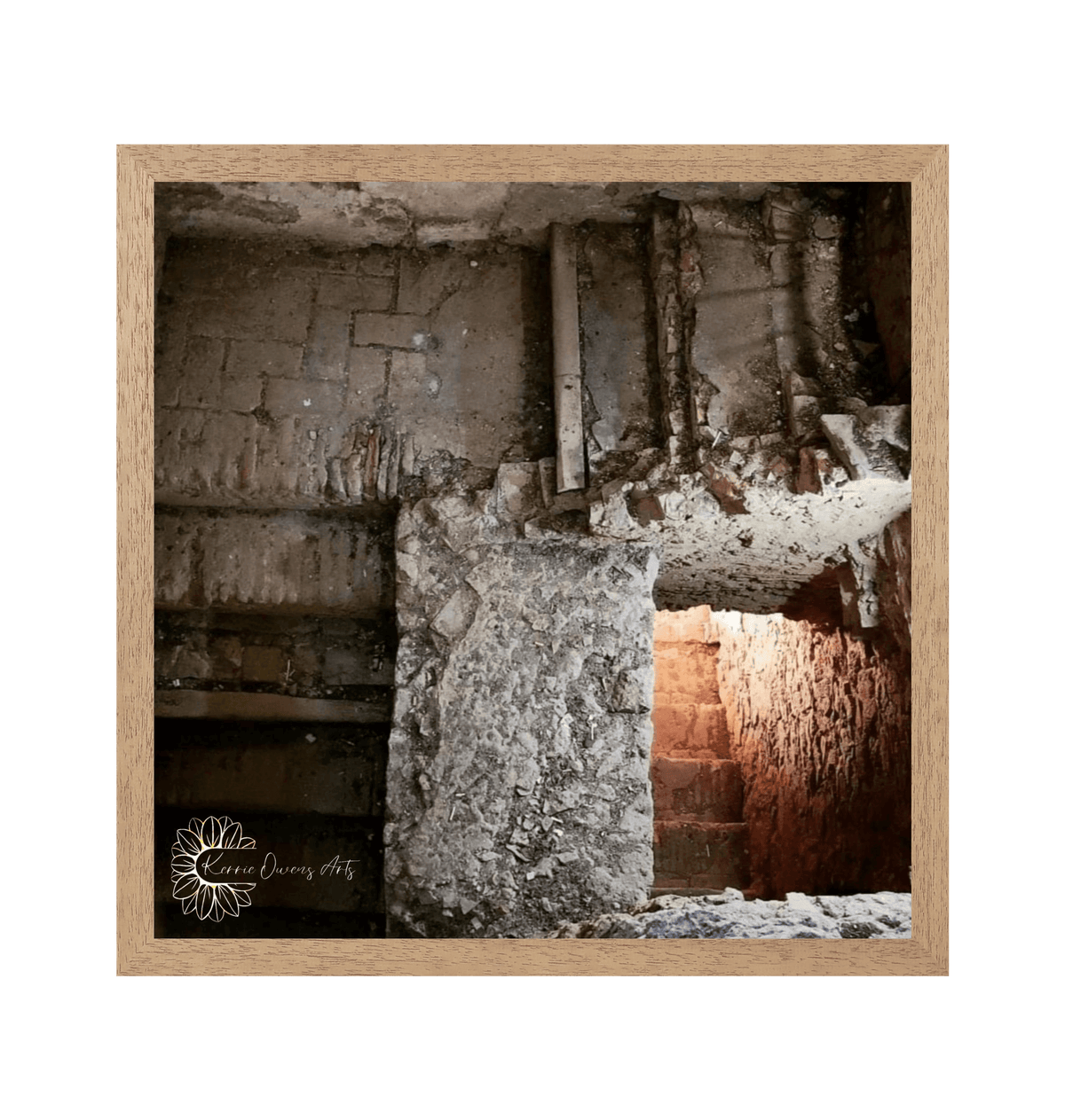 Natural Frame Framed art print Front