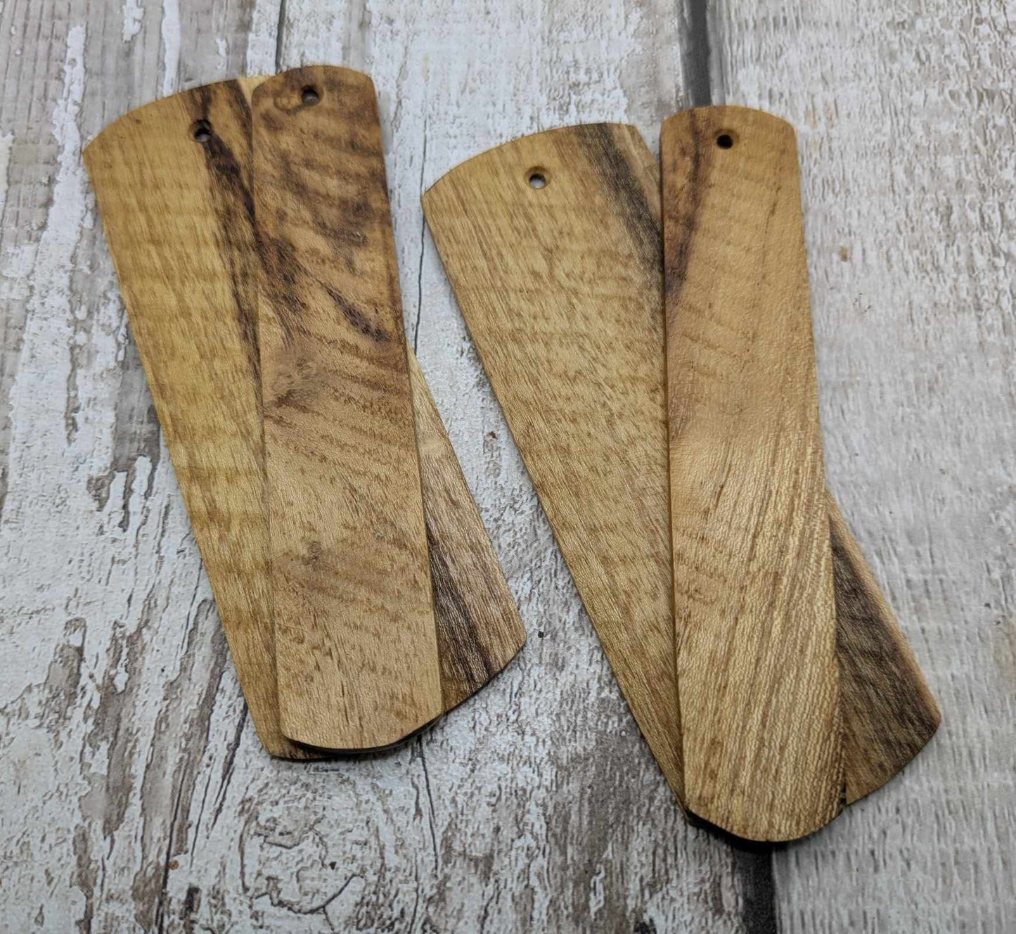 Laburnum wood bookmark.