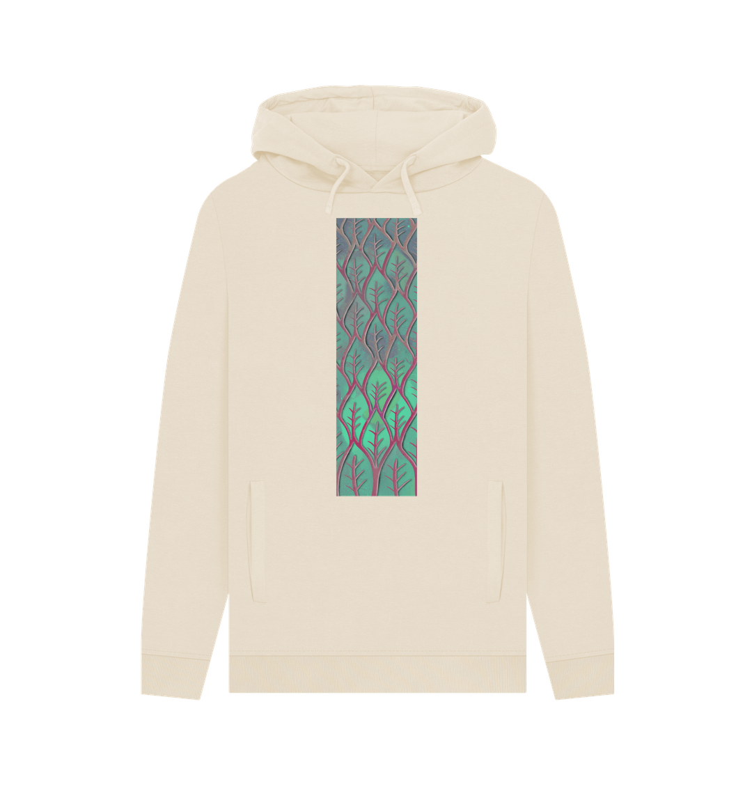 Oat Unisex cosmic leaves hoodie.