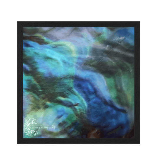 Black Frame Framed art print Front