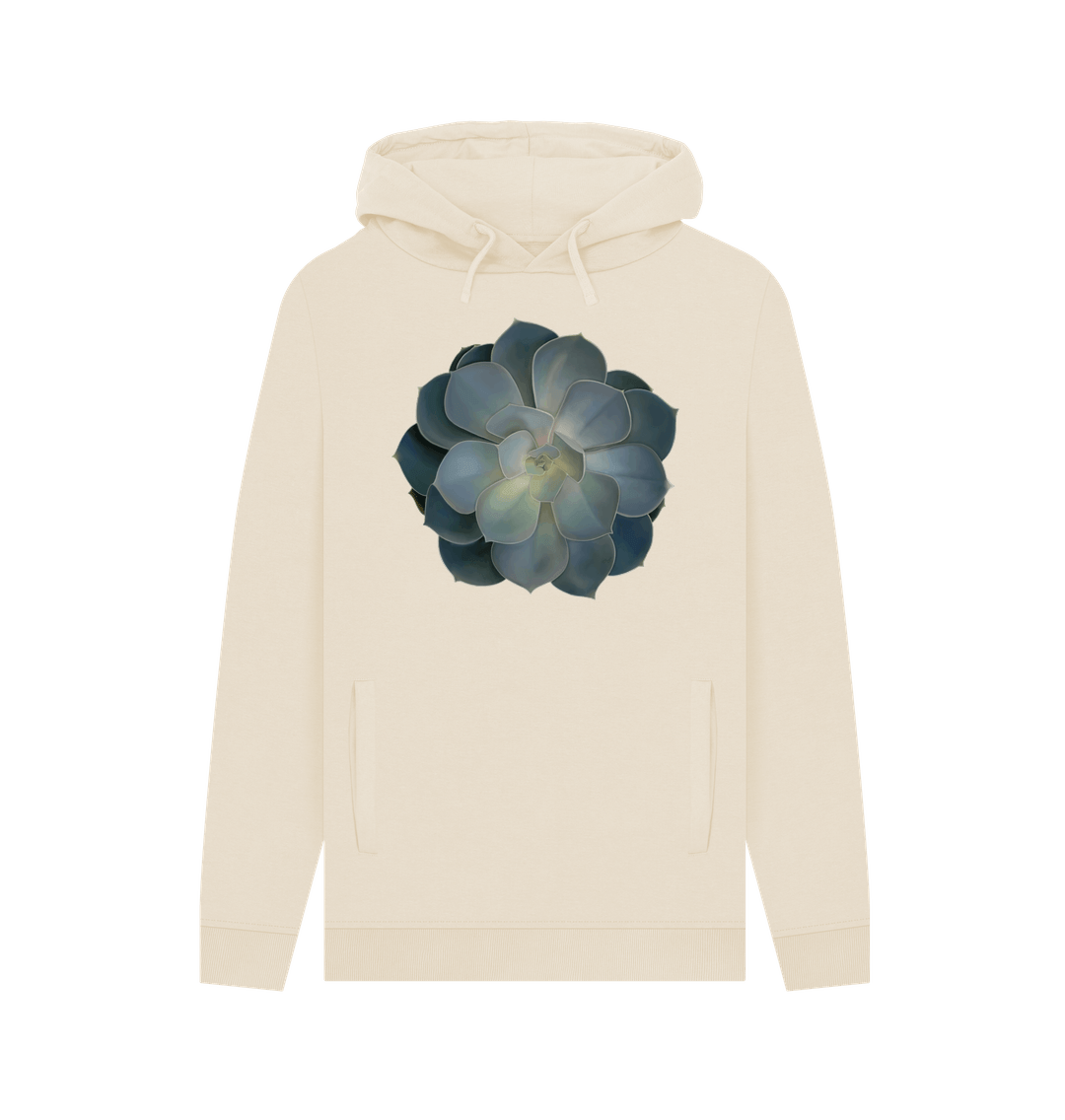 Oat Unisex green ombr\u00e9 succulent hoodie.