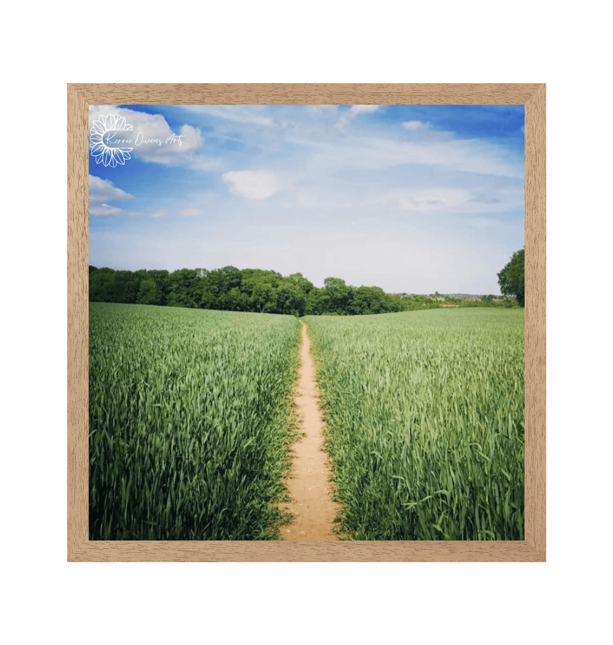 Natural Frame Framed art print Front