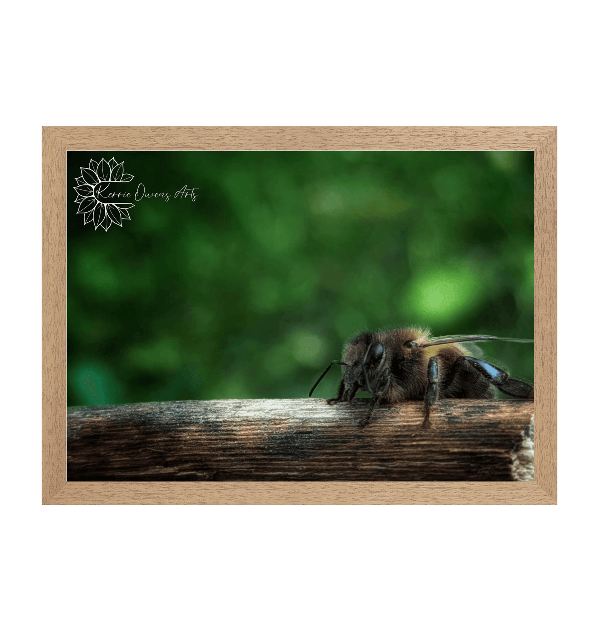 Natural Frame Framed art print Front