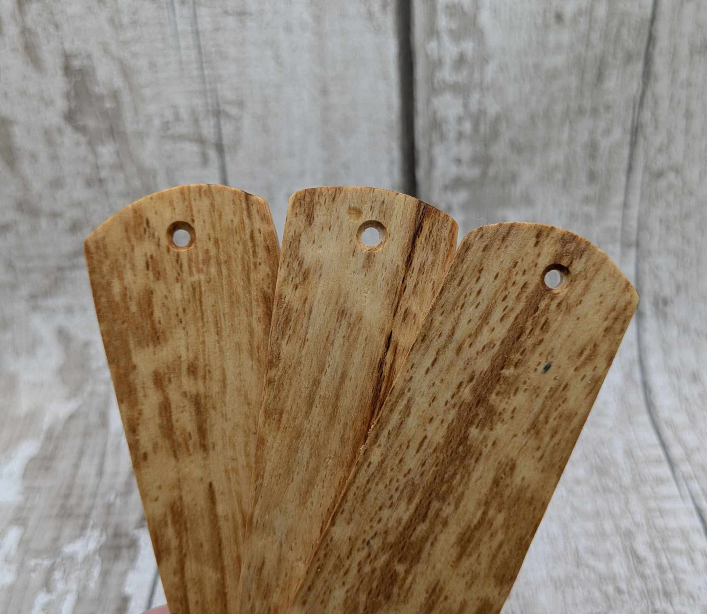 Beach wood book mark.