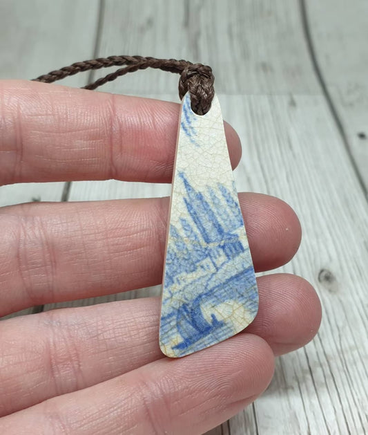 Beach Combed Pottery Roimata Pendant