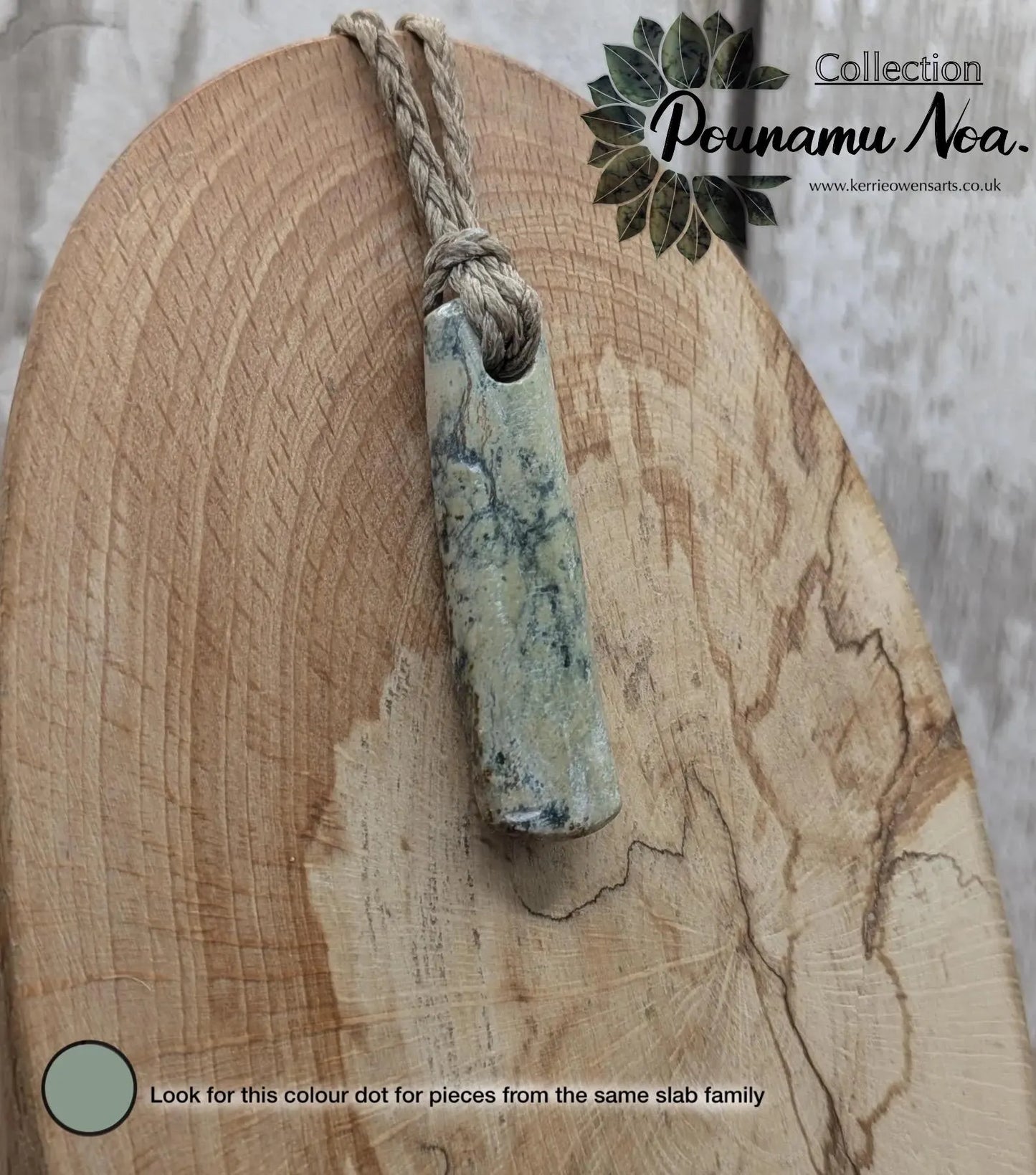 New Zealand pounamu greenstone jade raw backed pendant.