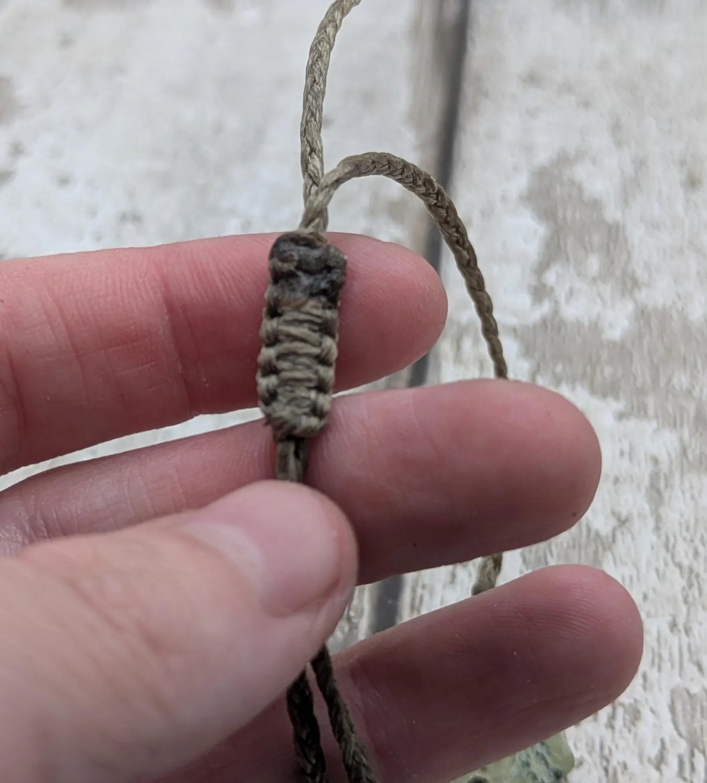 New Zealand pounamu greenstone jade offcut connector bead bracelet.