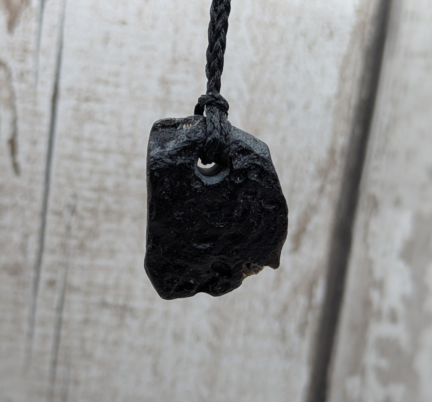 One small Indonesian impact tektite glass pendants.