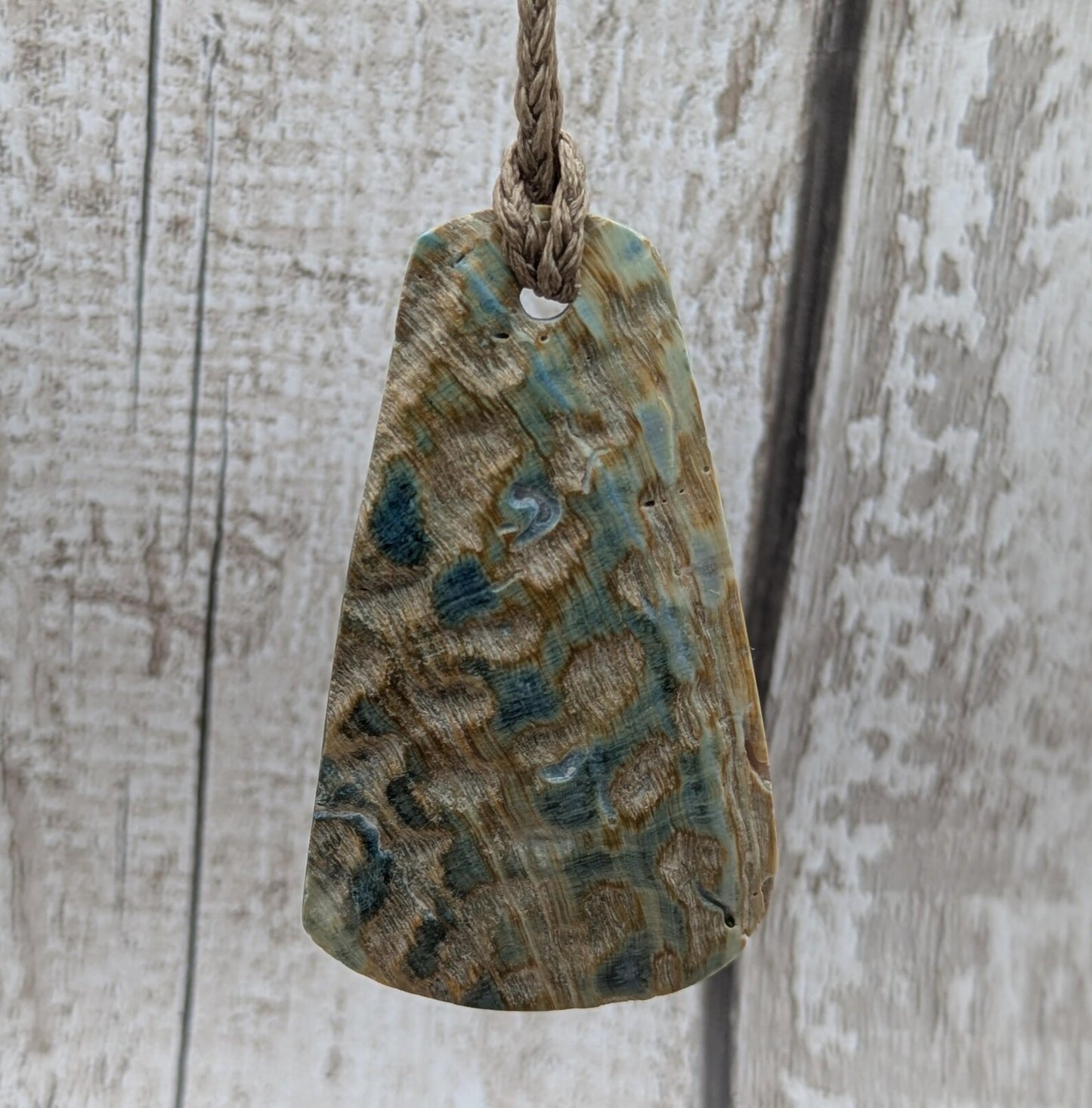 new Zealand rainbow pāua abalone pendant, ocean linked, iridescent Talisman, statement pendant