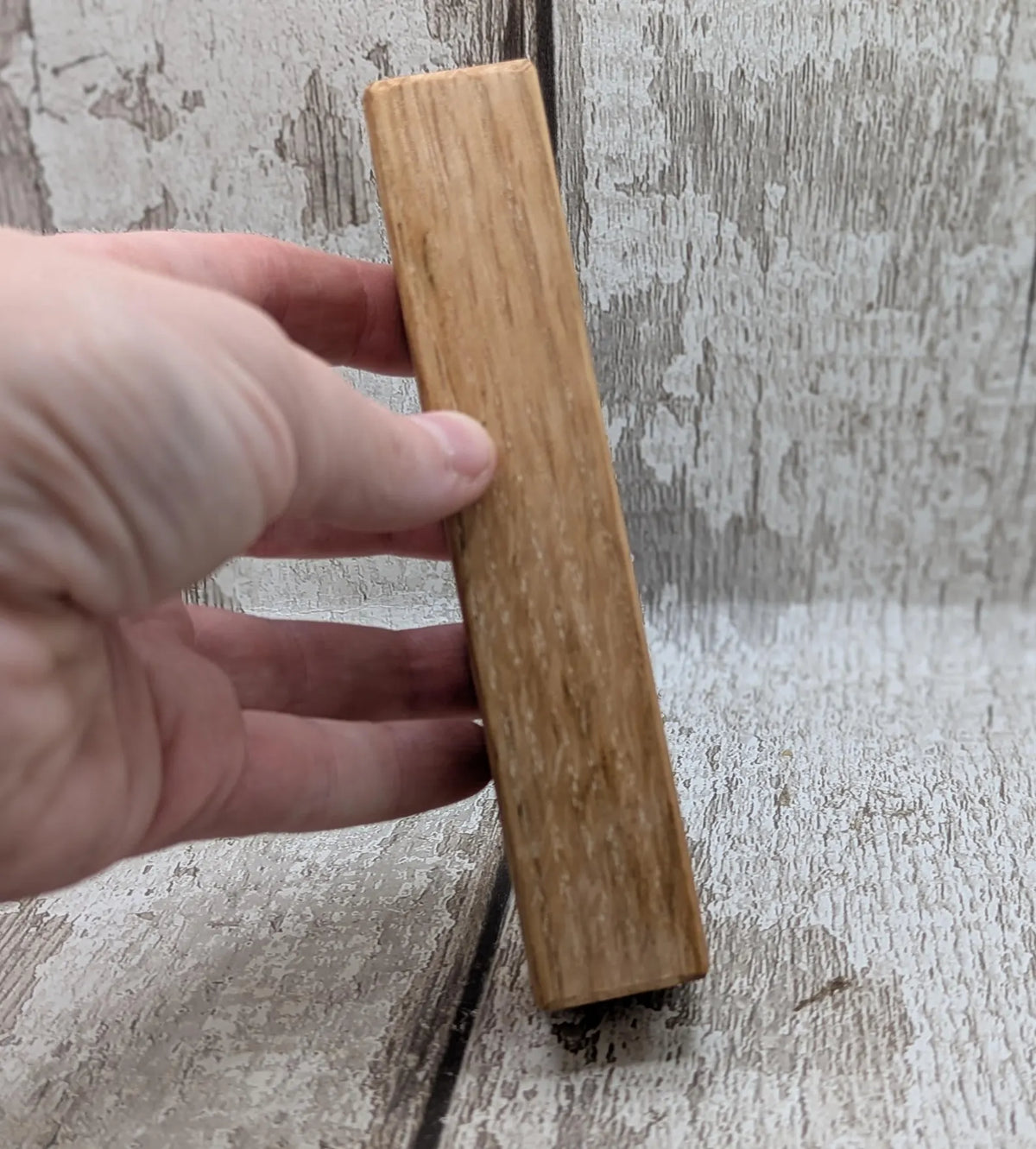 Red oak laser printed and hand chiseled incense holder for ancestral work.