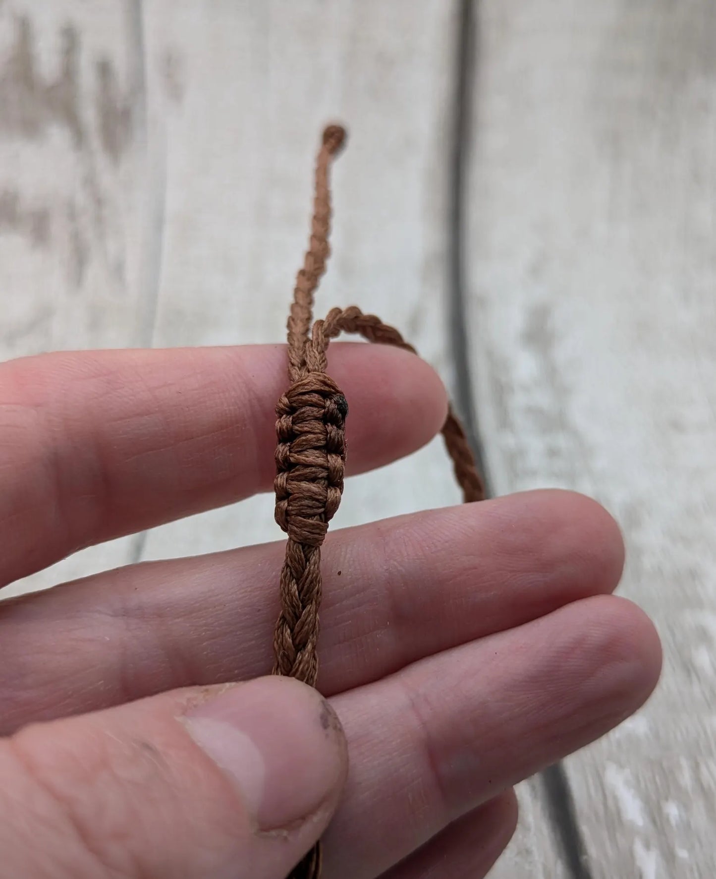 Citrine stone adjustable bracelet.