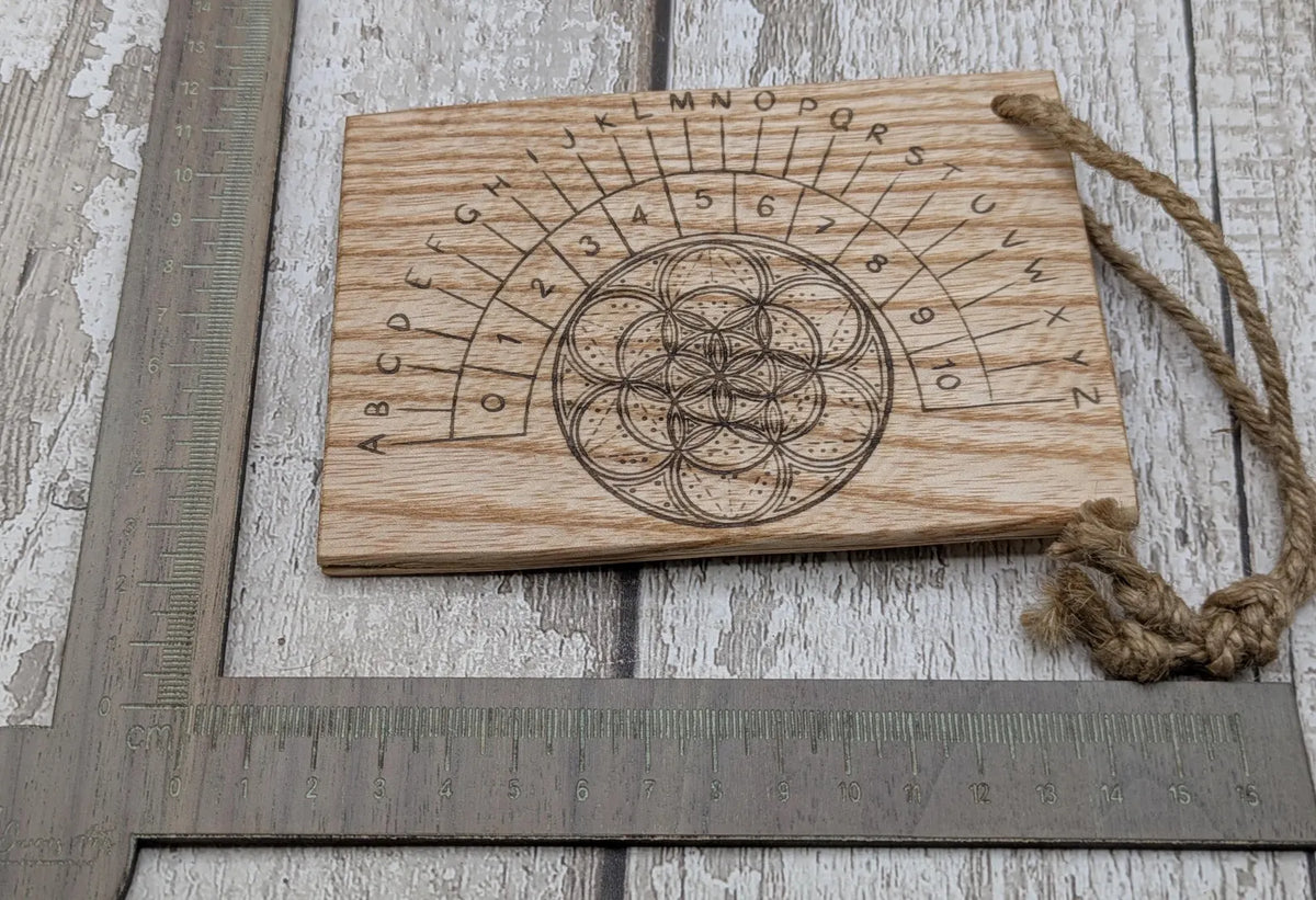 Sweet chestnut travel friendly pendulum board.