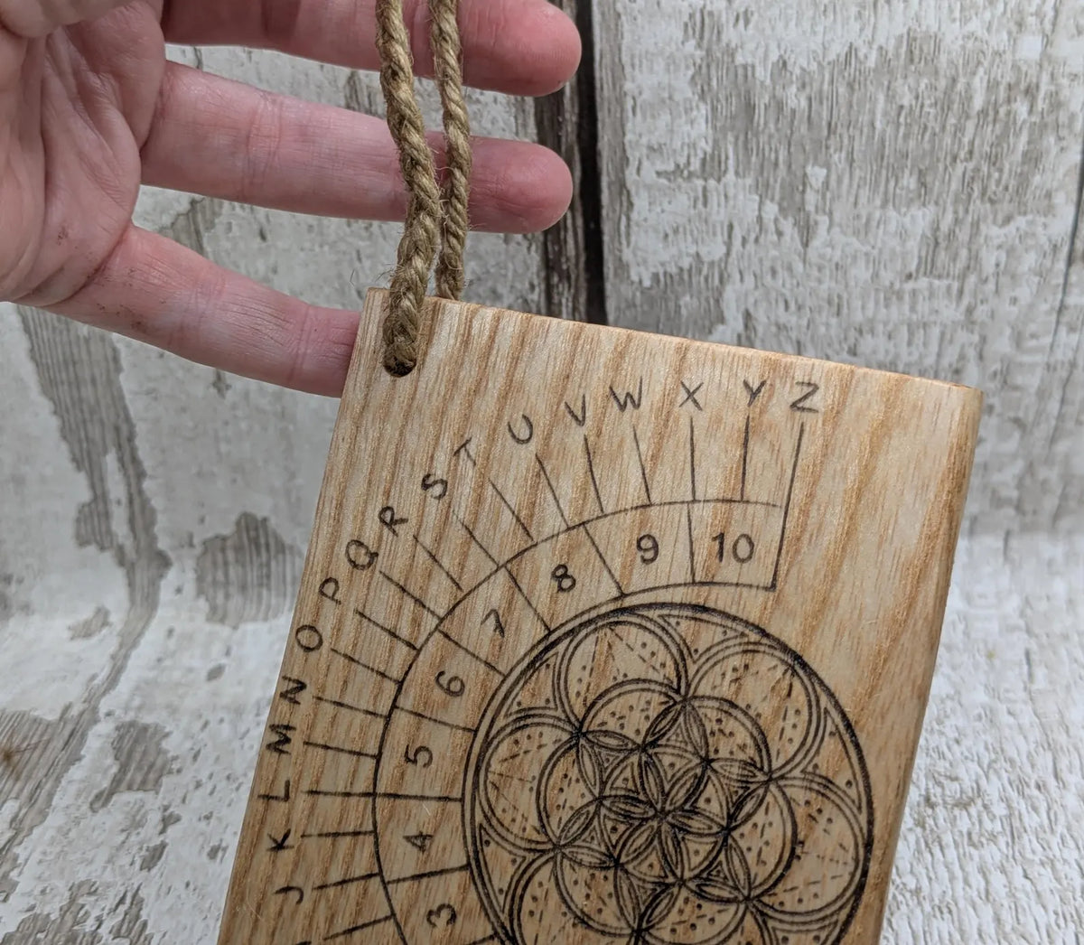 Sweet chestnut travel friendly pendulum board.