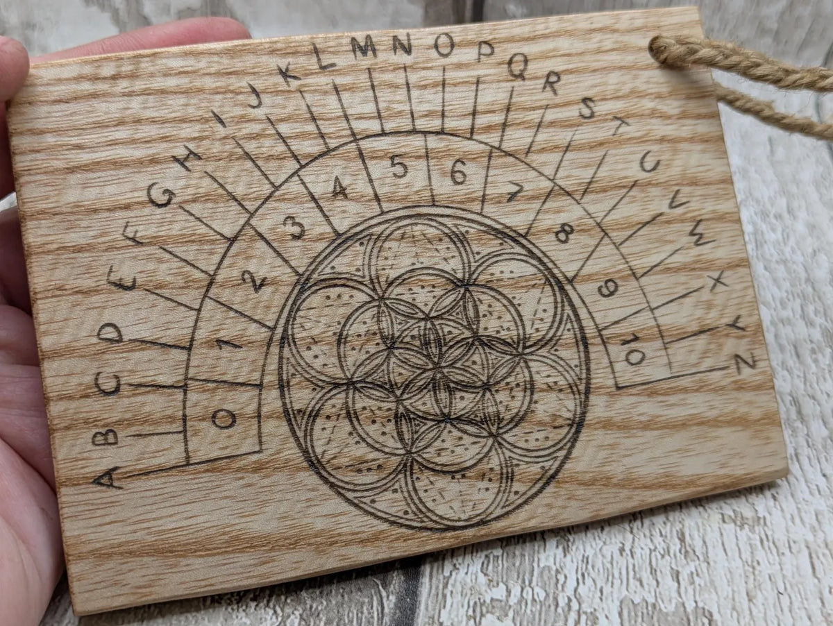 Sweet chestnut travel friendly pendulum board.
