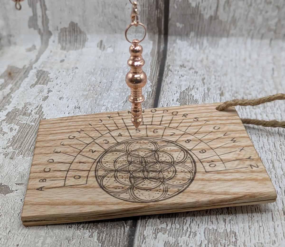Sweet chestnut travel friendly pendulum board.