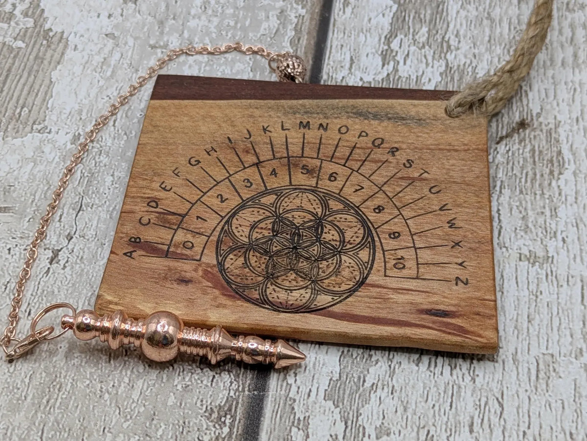 Alder wood pocket friendly travel pendulum board.