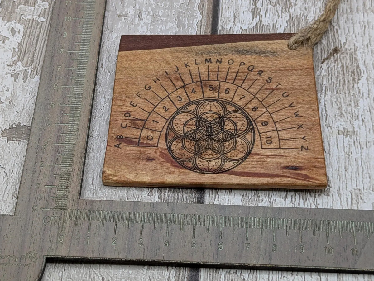 Alder wood pocket friendly travel pendulum board.