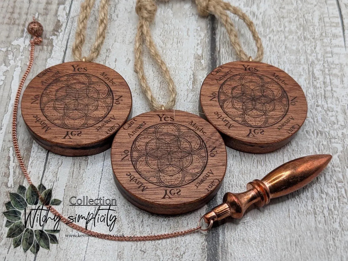 Sepele mahogany pocket Disk pendulum board.