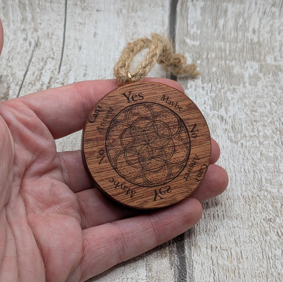 Sepele mahogany pocket Disk pendulum board.