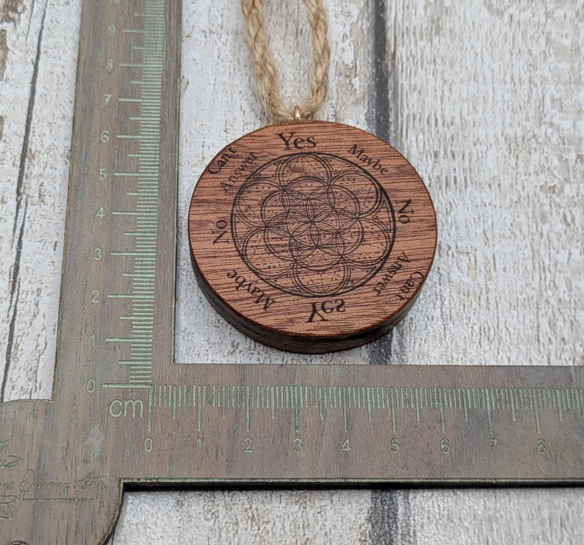 Sepele mahogany pocket Disk pendulum board.