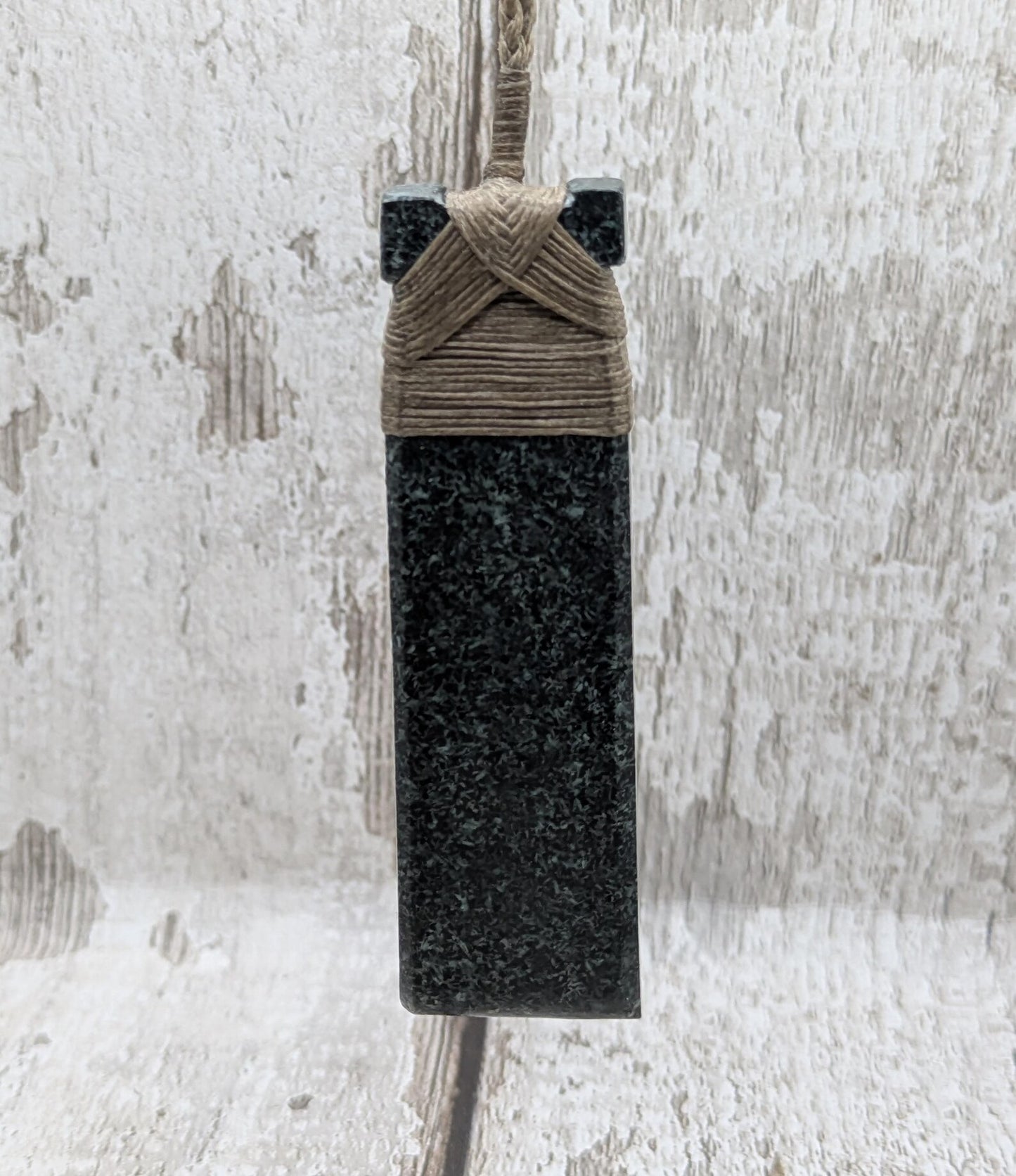 Preseli bluestone Hei Toki adze style statement pendant.