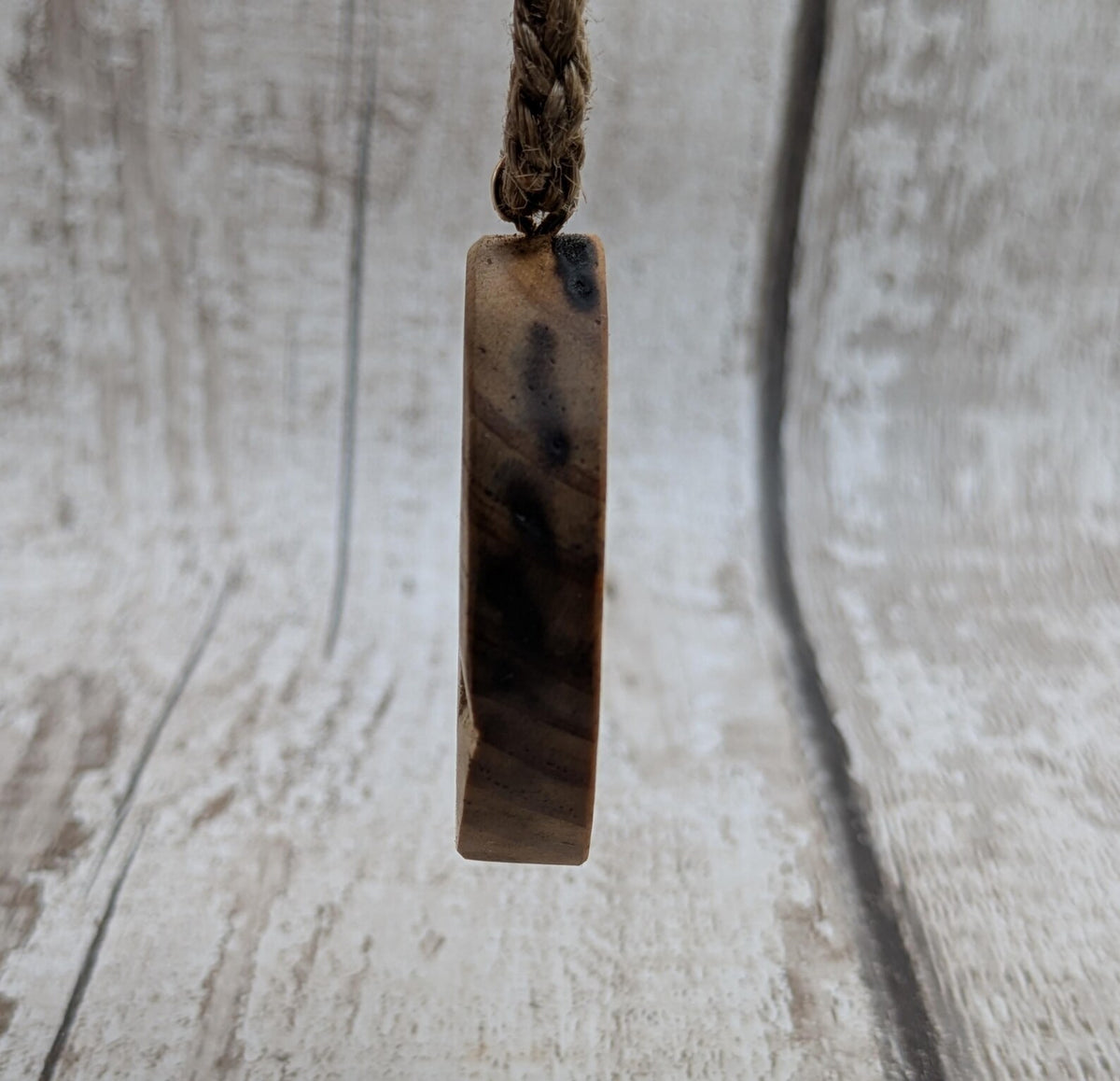 Tulip wood triskele mini pocket pendulum board.