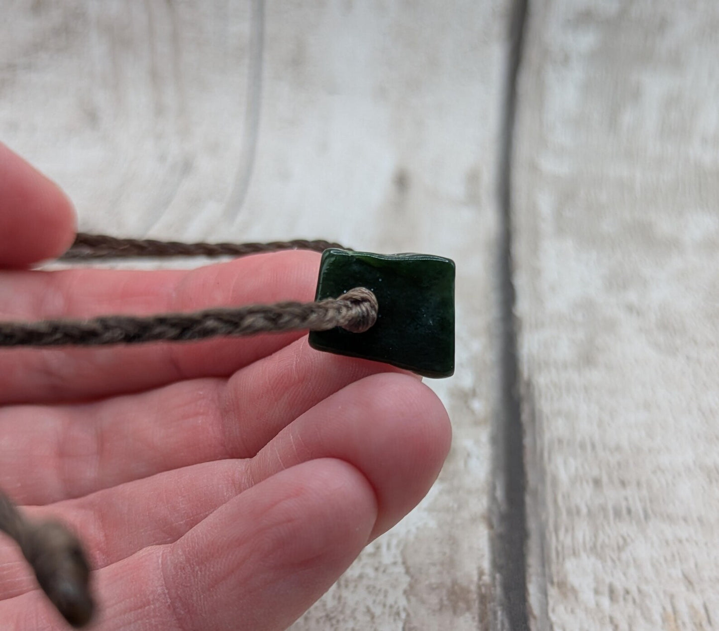 New Zealand Pounamu greenstone Jade bracelet.