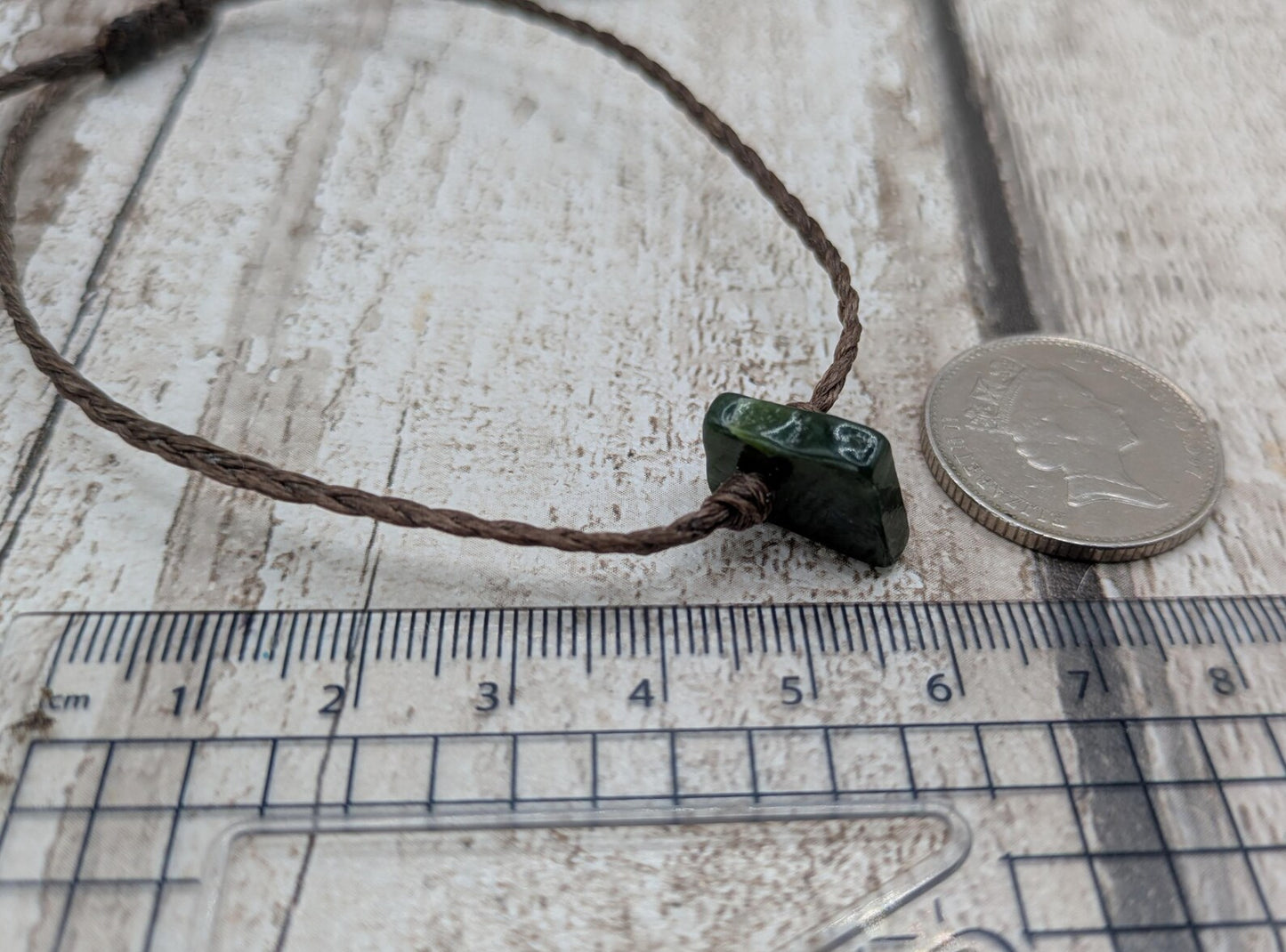 New Zealand Pounamu greenstone Jade bracelet.